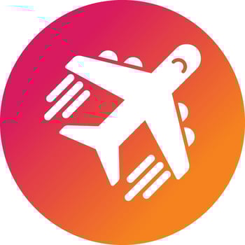 Airplane Vector Icon