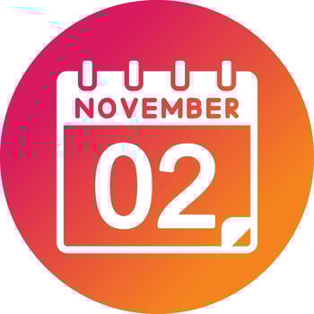 2 November Vector Icon