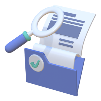 Verify Document 3d Illustration of the approved stamp concept, suitable for use on commercial websites, marketing collateral, and product packaging png