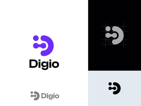 Logo set modern and creative branding idea collection for business company. simple logos, minimalist, abstract vector design, icon and favicon for brand identity