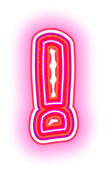 Pink Neon Symbol png