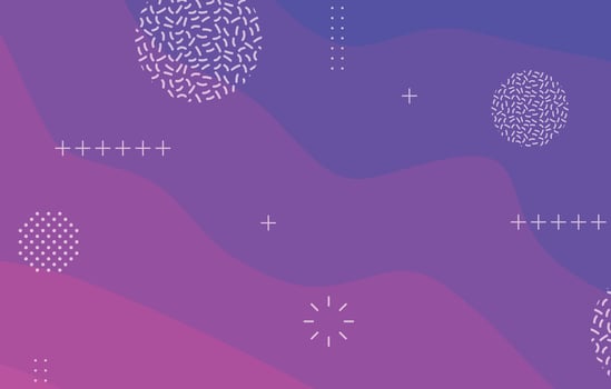 abstract gradient dynamic fluid shapes background design template vector