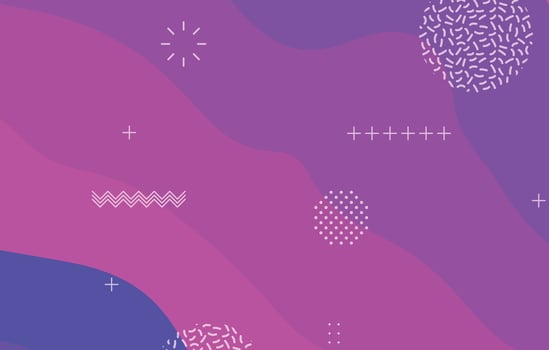 abstract gradient dynamic fluid shapes background design template vector