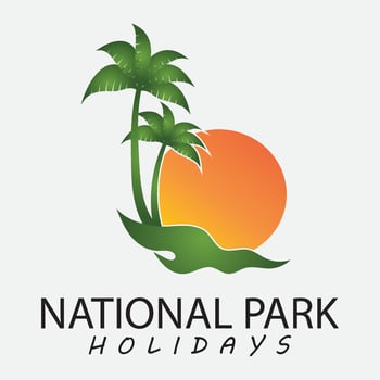 My Real Holiday logo vector design
