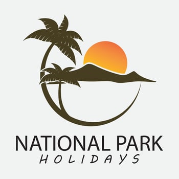 My Real Holiday logo vector design