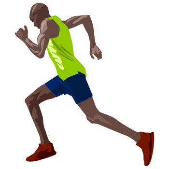 run athlete sport jogging png