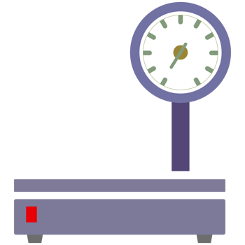 Scale weight measurement unit kilograms png