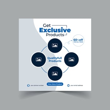 Business solution social media post, Editable marketing agency Corporate banner promotion template design Pro Vector
