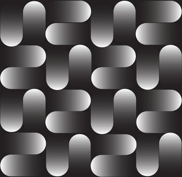 Modern Seamless Graphic Dynamic Pattern Vector Background