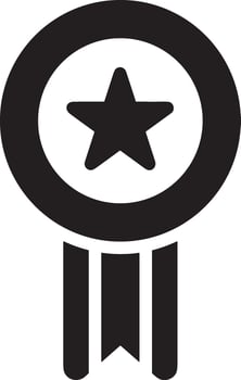 Winner success icon symbol image vector. Illustration of reward champion win championship bedge image design vector