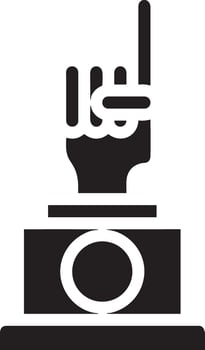 Winner success icon symbol image vector. Illustration of reward champion win championship bedge image design vector