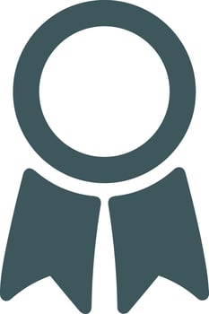 Winner success icon symbol image vector. Illustration of reward champion win championship bedge image design vector
