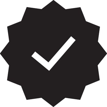 Winner success icon symbol image vector. Illustration of reward champion win championship bedge image design vector