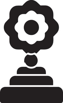 Winner success icon symbol image vector. Illustration of reward champion win championship bedge image design vector