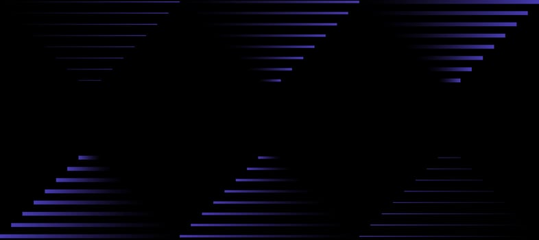 Stripes Vertical blue border dark background Wallpaper vector