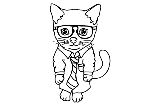 Animal - Adorable Cat, Kitten, Kitty Illustration png