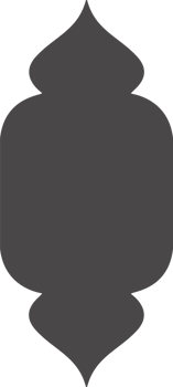 Islamic shape Ramadan window frame design. Turkish and Indian ornament. Arabic door arch. Oriental element png