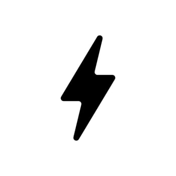 symbols of electricity and lightning strikes vector