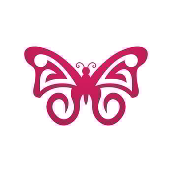 Beauty Butterfly icon design vector