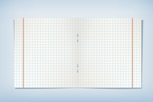 cell paper open vector
