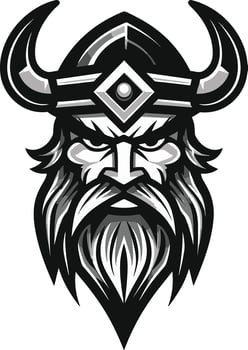 Warriors Valor A Stylish Vector Viking Guardian Shieldmaiden Legacy A Viking Emblem of Strength