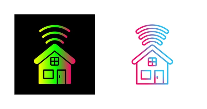 Smart House Vector Icon