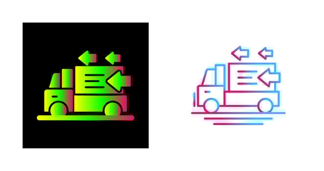 Order Return Vector Icon