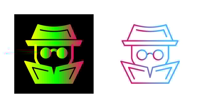 Hacker Vector Icon