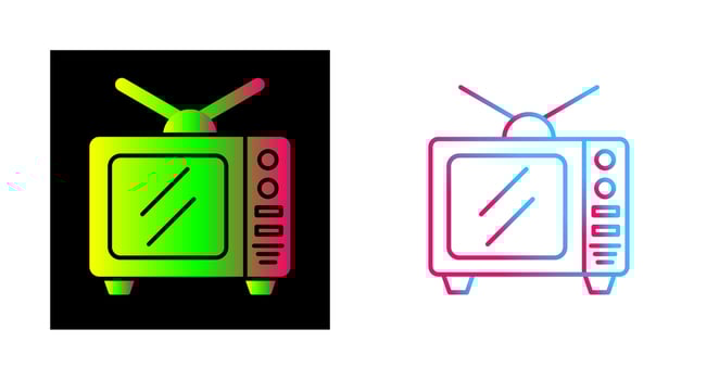 Tv Vector Icon