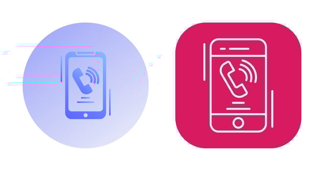 Incoming Call Vector Icon