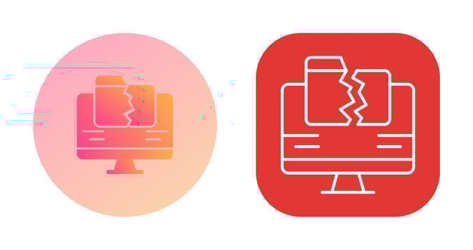 Data Loss Vector Icon