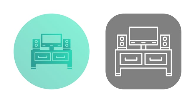 Television Vector Icon