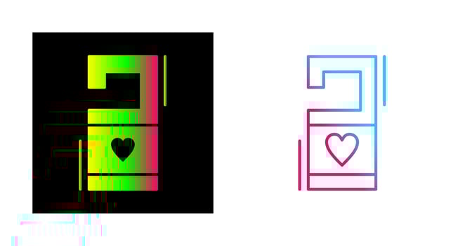 Door Knob Sign Vector Icon