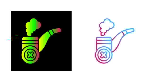 No Cigar Vector Icon