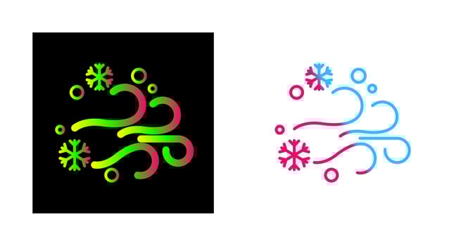 Blizzard Vector Icon