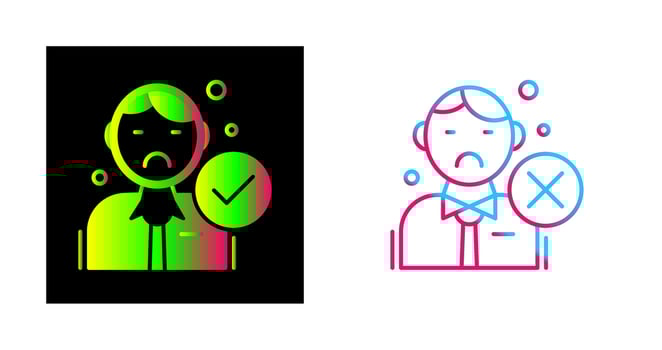 Rejected Vector Icon