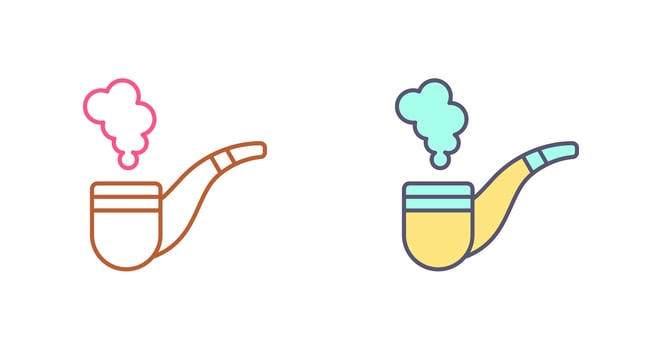 Smoke Pipe Vector Icon
