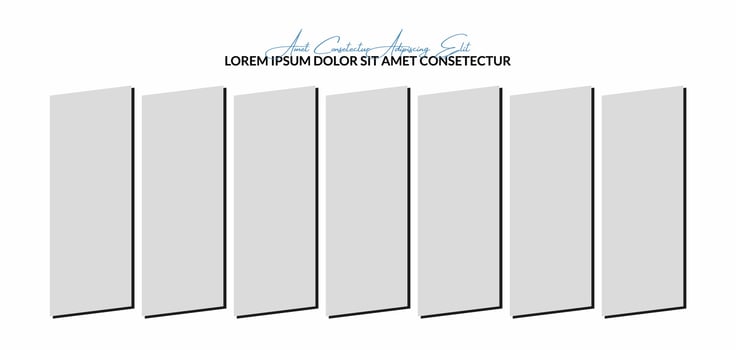 Pictures or photos frame collage photo frames and digital photo wall template vector