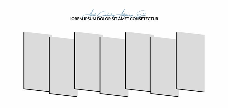 Pictures or photos frame collage photo frames and digital photo wall template vector