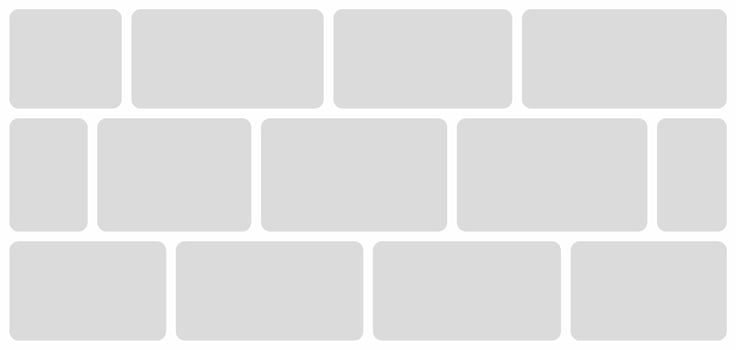 Pictures or photos frame collage vector