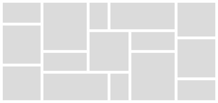 Pictures or photos frame collage vector