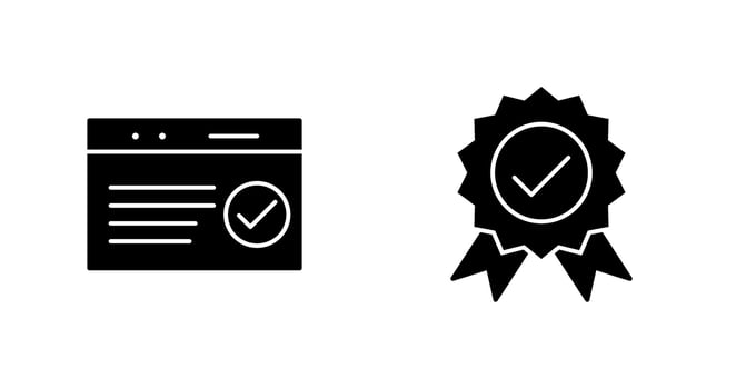 Unique Seo Structure Vector Icon