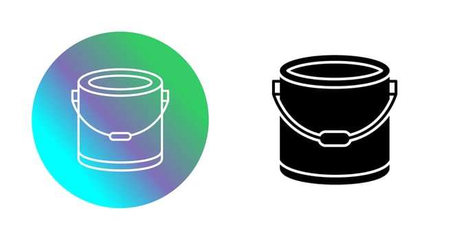 Paint Bucket Vector Icon