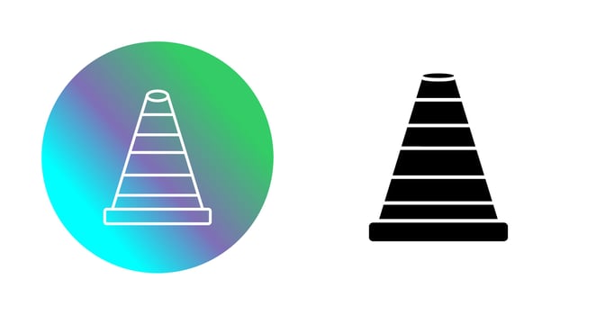 Cone Vector Icon