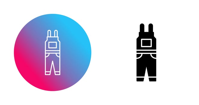 Jumpsuit Vector Icon