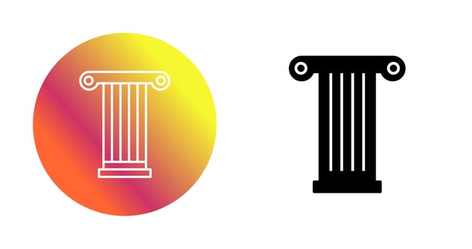 Pillar Vector Icon