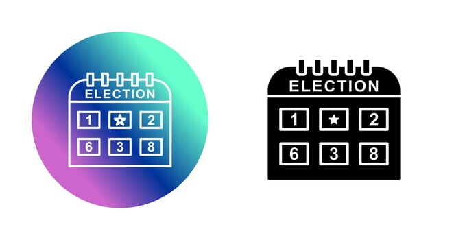 Election Day Vector Icon