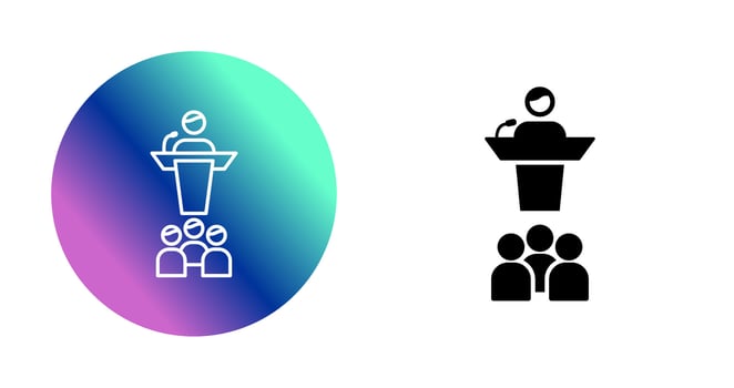 Seminar Vector Icon