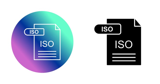 ISO Vector Icon