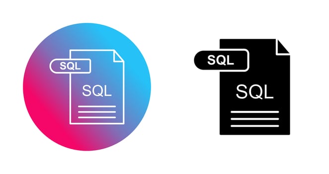 SQL Vector Icon